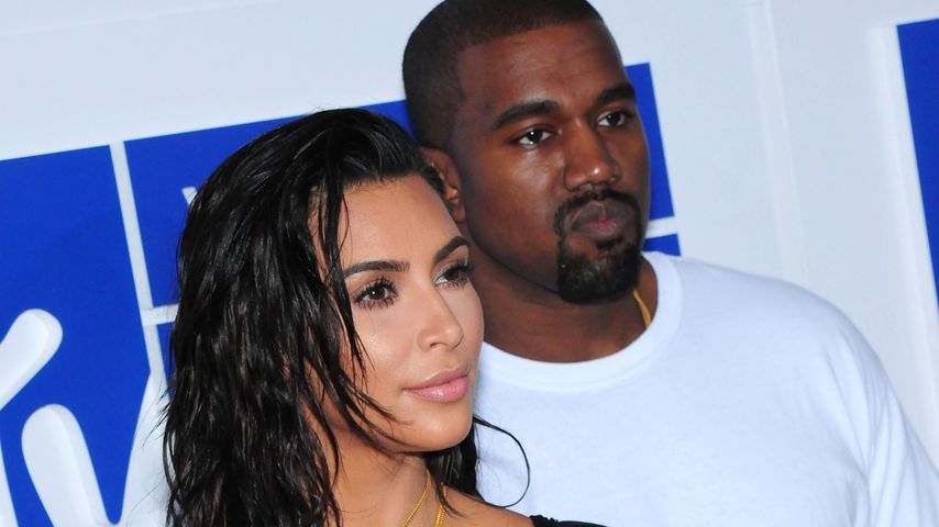 Kim Kardashian und Kanye West bei den "MTV Video Music Awards 2016"