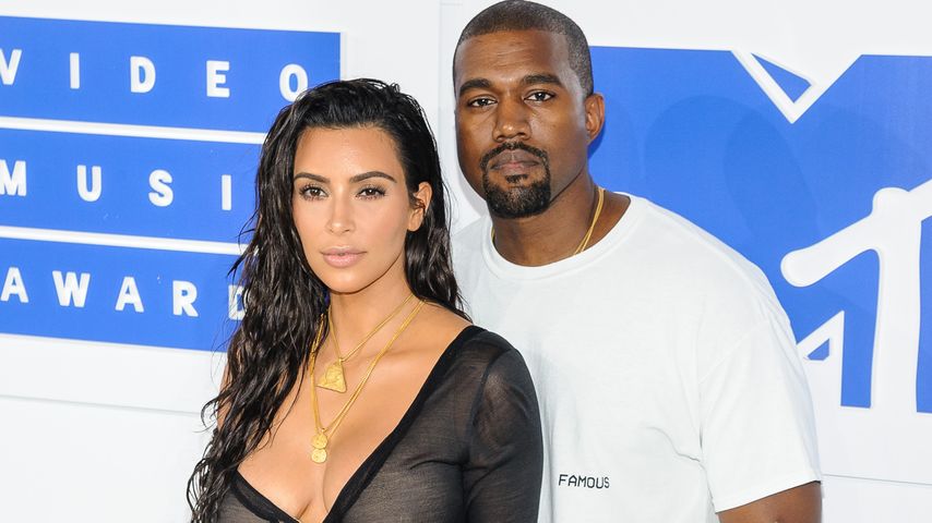 Kim Kardashian und Kanye West bei den MTV Video Music Awards 2016