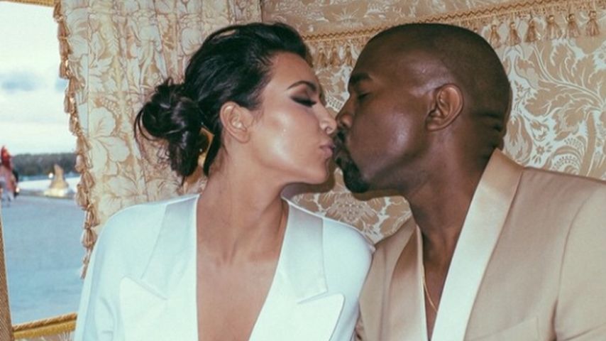 Kim Kardashian und Kanye West