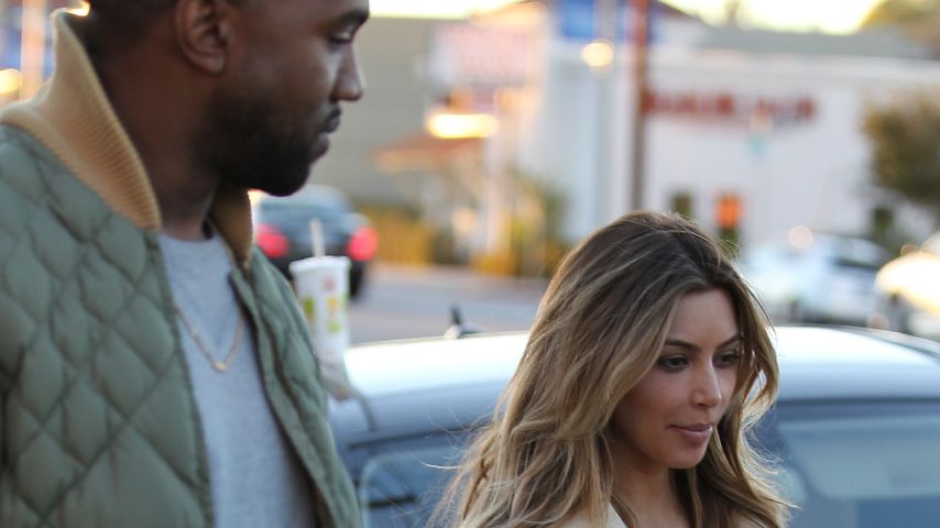 Kim Kardashian und Kanye West