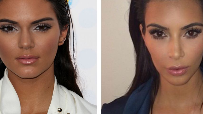 Kim Kardashian und Kendall Jenner