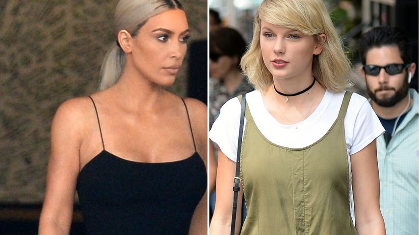 Geht sie damit zu weit? Kim K für fiesen Taylor-Post gehatet