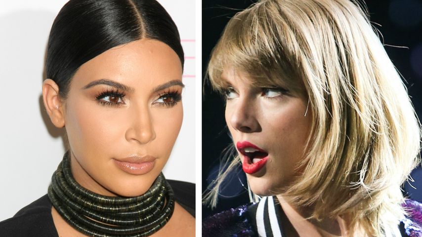 Kim Kardashian und Taylor Swift