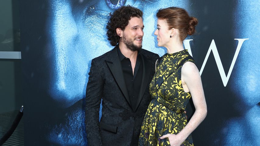 Kit Harington und Rose Leslie auf der "Game of Thrones"-Premiere in Los Angeles