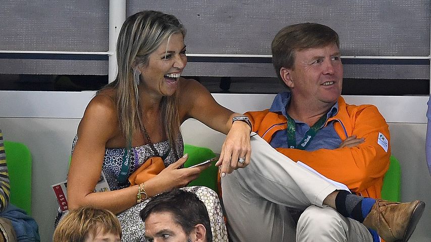 Königin Maxima und König Willem-Alexander bei Olympia 2016