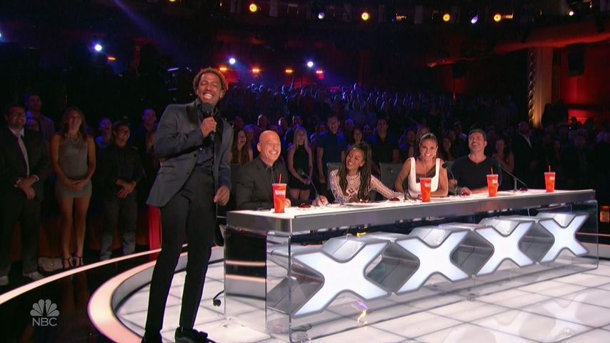 Nick Cannon, How Mandel, Mel B., Heidi Klum und Simon Cowell bei "America's got Talent"