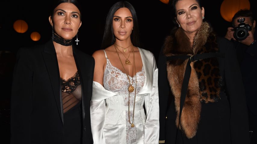 Kourtney Kardashian, Kim Kardashian und Kris Jenner vor dem Raubüberfall in Paris