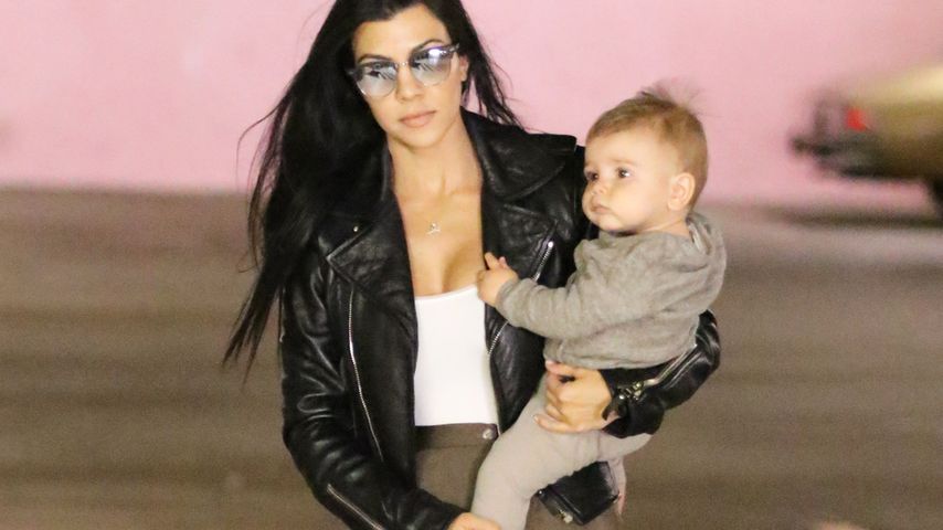 Kourtney Kardashian und Reign Disick