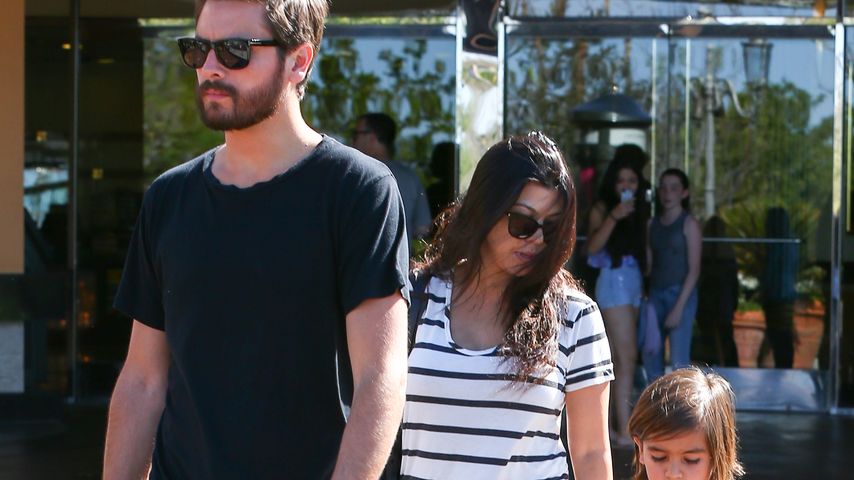 Kourtney Kardashian, Scott Disick und Mason Disick