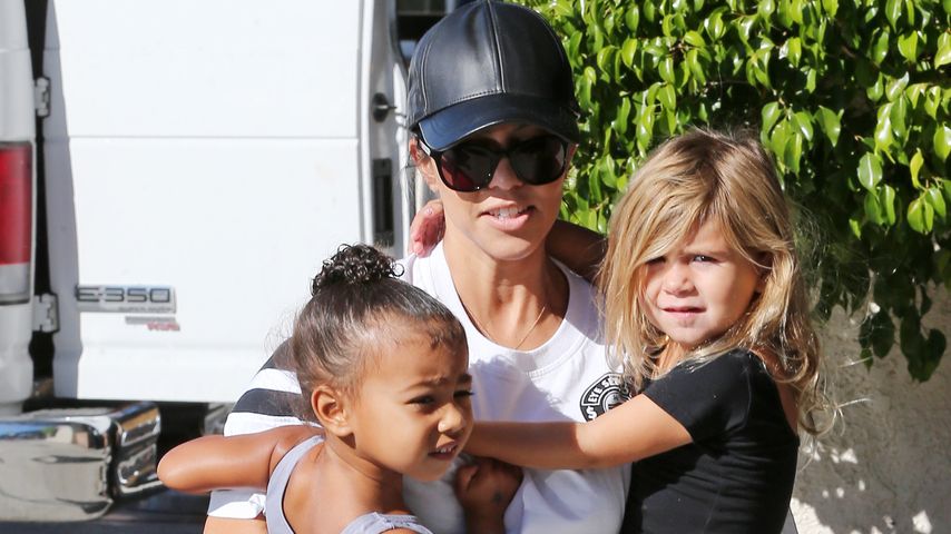 North West, Kourtney Kardashian und Penelope Disick