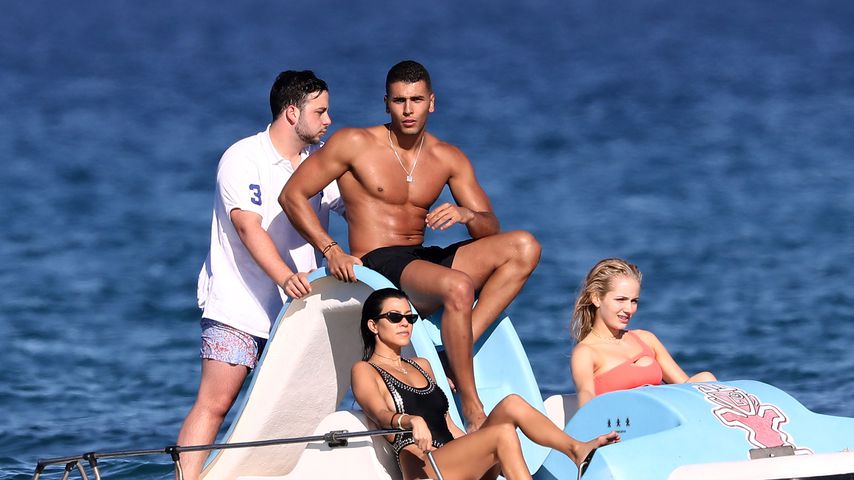Kourtney Kardashian und Freund Younes Bendjima in St. Tropez