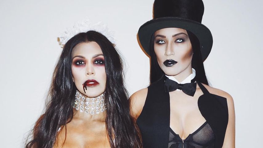 Kourtney Kardashian und Steph Shep an Halloween 2016