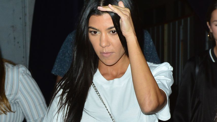 Kourtney Kardashian vor der "Hillsong Church" in Beverly Hills