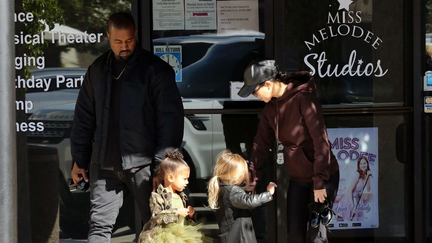 Kanye West und Kourtney Kardashian