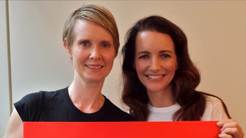 Kristin Davis und Cynthia Nixon