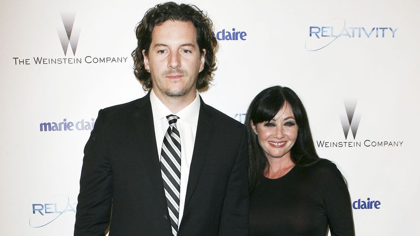 Kurt Iswarienko und Shannen Doherty im Jahr 2011