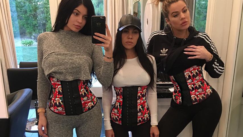 Kylie Jenner, Kourtney und Khloe Kardashian