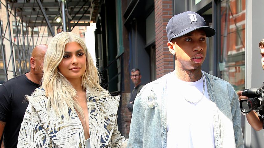 Kylie Jenner mit Freund Tyga in New York City