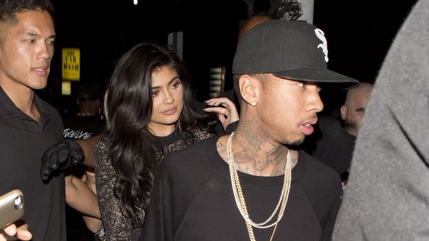 Kylie Jenner und Tyga vor dem "The Nice Guy"-Club in West Hollywood