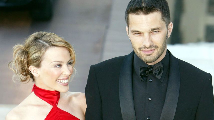 Kylie Minogue und Olivier Martinez 2003 in Monaco