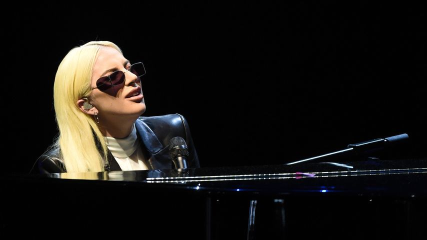 Lady Gaga bei einem Konzert in Las Vegas