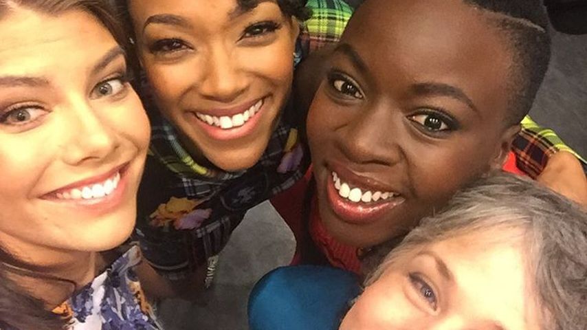 v. l. n. r.: Lauren Cohan, Sonequa Martin-Green, Danai Gurira, Melissa McBride