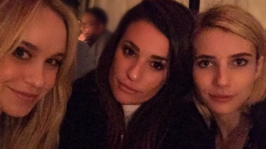 Emma Roberts und Lea Michele