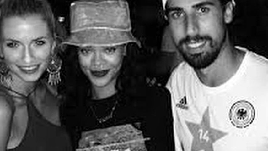 Sami Khedira, Rihanna und Lena Gercke