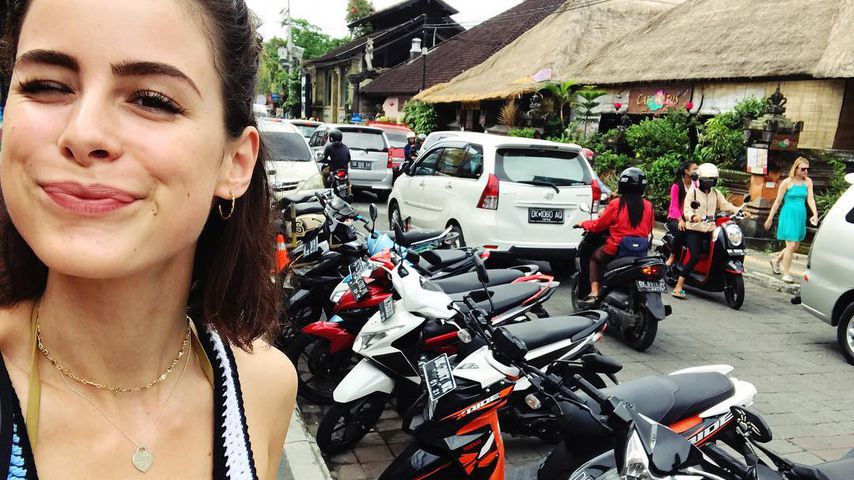 Lena Meyer-Landrut in ihrem Neujahrs-Urlaub auf Bali
