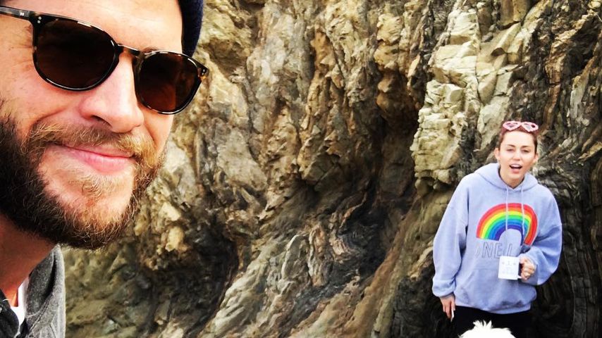 Liam Hemsworth und Miley Cyrus ganz privat
