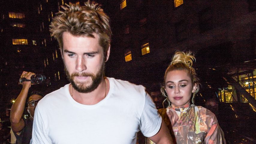 Liam Hemsworth und Miley Cyrus in New York