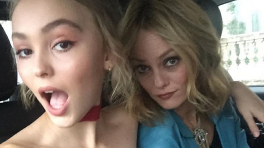 Lily-Rose Depp und Vanessa Paradis
