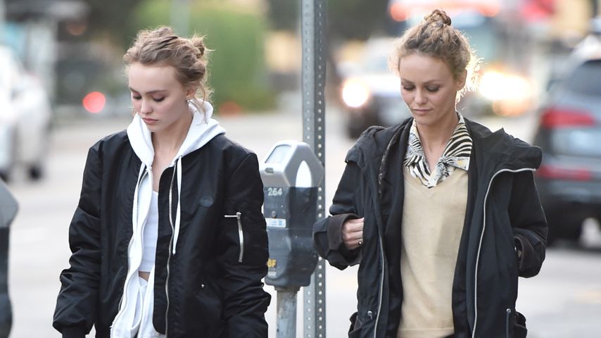 Lily-Rose Depp und Vanessa Paradis