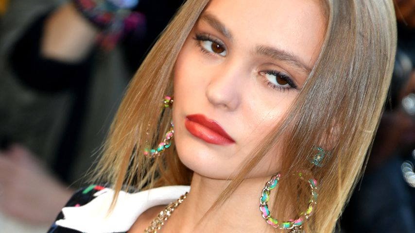 Lily-Rose Depp im Grand Palais in Paris