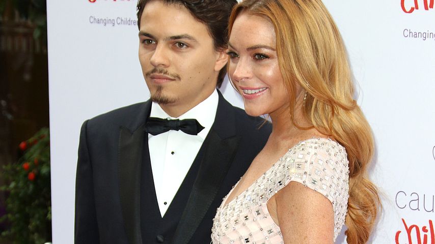Egor Tarabasov und Lindsay Lohan