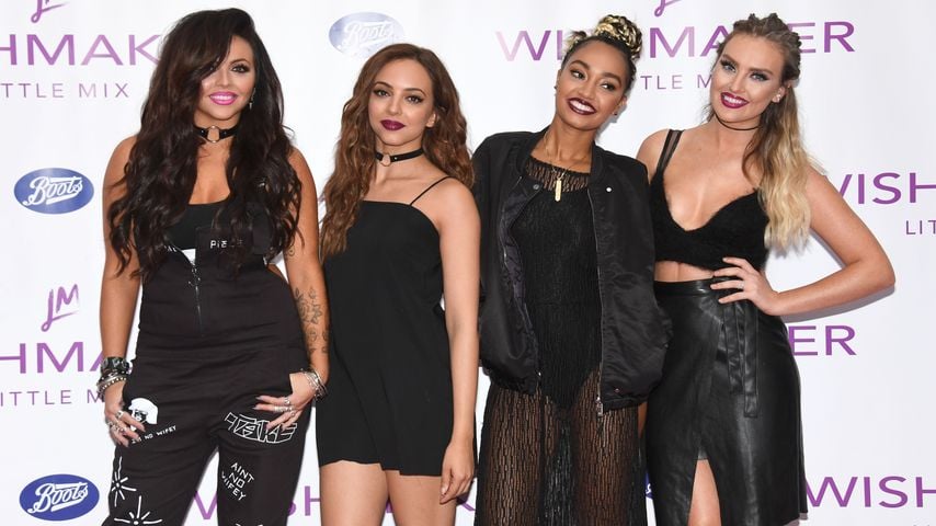 Die Band "Little Mix" beim Launch ihres Parfums in Thurrock