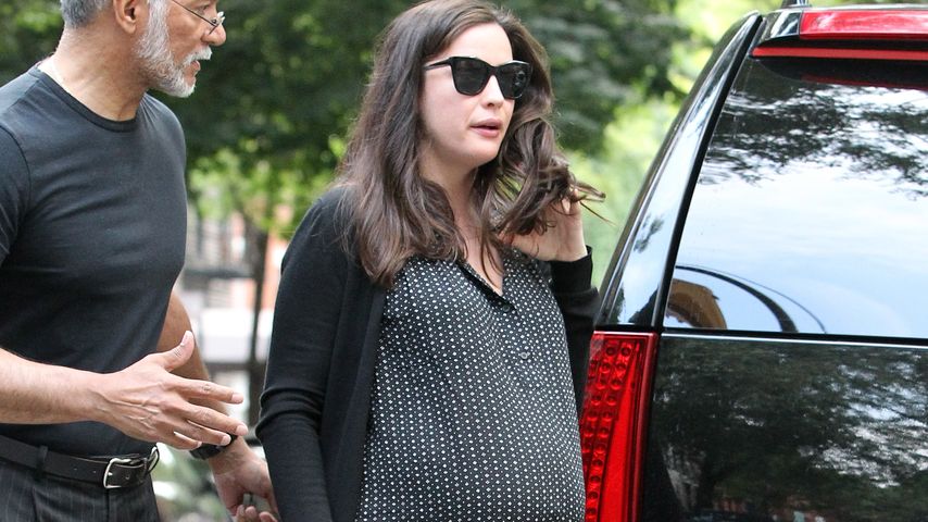 Liv Tyler im Juni 2016 hochschwanger in New York