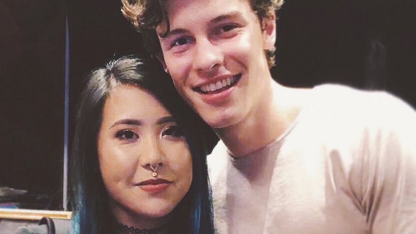 Tätowiererin Livia Tsang und Shawn Mendes