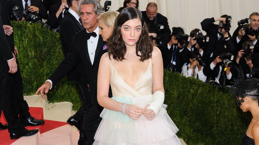Sängerin Lorde auf der MET Gala 2016
