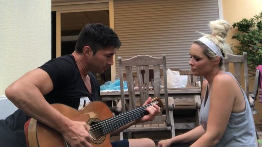 Spontan-Duett: Hier singt Dani Katzenberger mit ihrem Lucas!