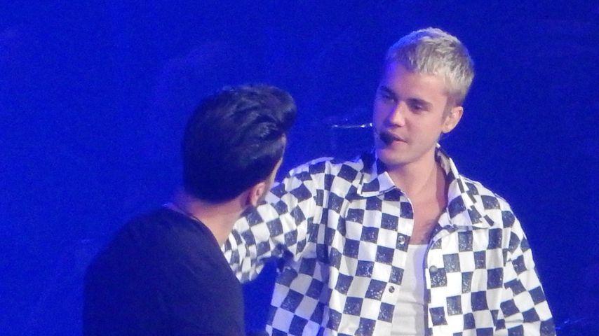 Luis Fonsi und Justin Bieber auf der Bühne
