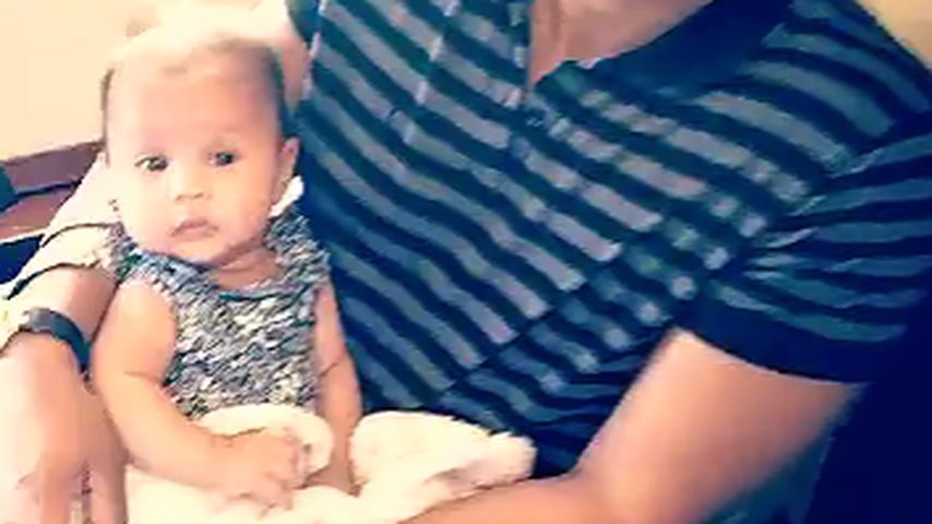 Luna Simone mit Papa John Legend