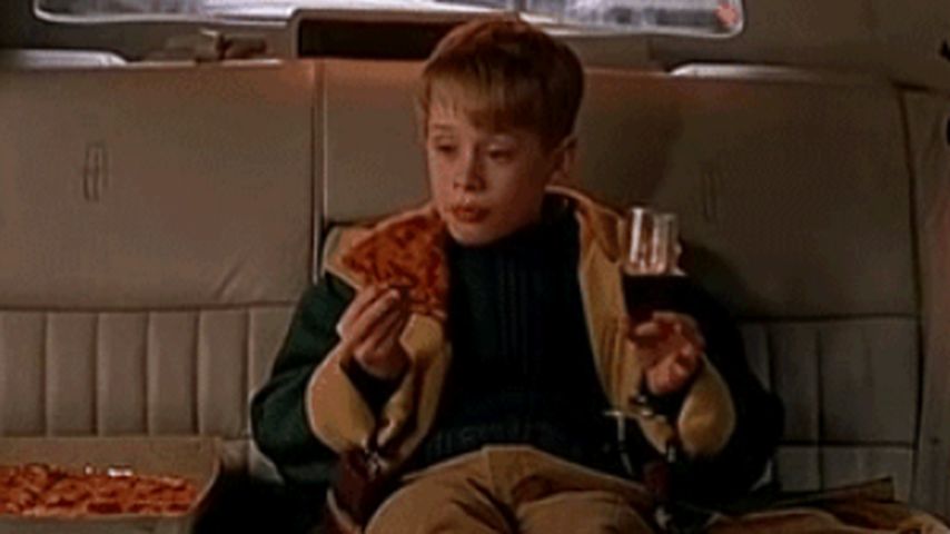 Schauspieler Macaulay Culkin als Kevin in "Kevin – Allein zu Haus!"