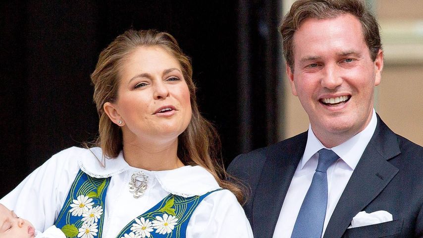 Prinzessin Leonore von Schweden, Madeleine von Schweden und Chris O'Neill