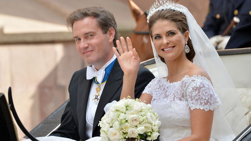 Christopher O'Neill & Prinzessin Madeleine von Schweden bei ihrer Hochzeit im Juni 2013