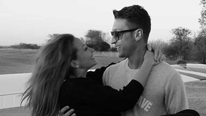 Mesut Özil und Mandy Capristo