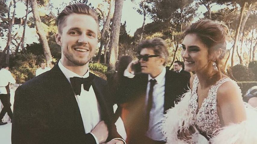 Marcus Butler und Stefanie Giesinger auf der amfAR-Gala