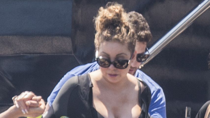 Mariah Carey im Urlaub auf Capri