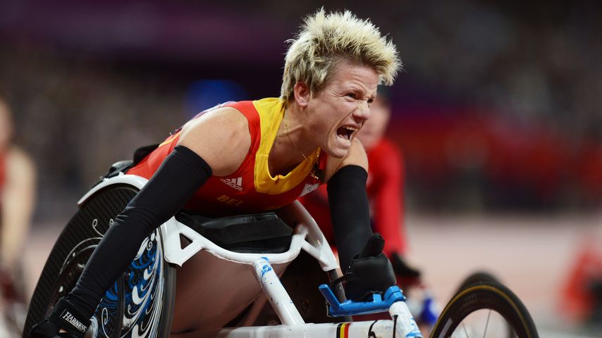 Handbikerin Marieke Vervoort