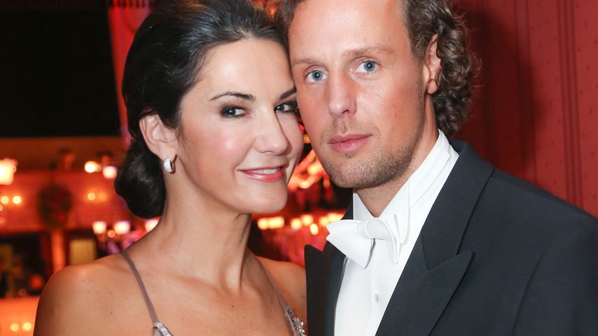 Schauspielerin Mariella Ahrens mit Marc-Sebastian Esser